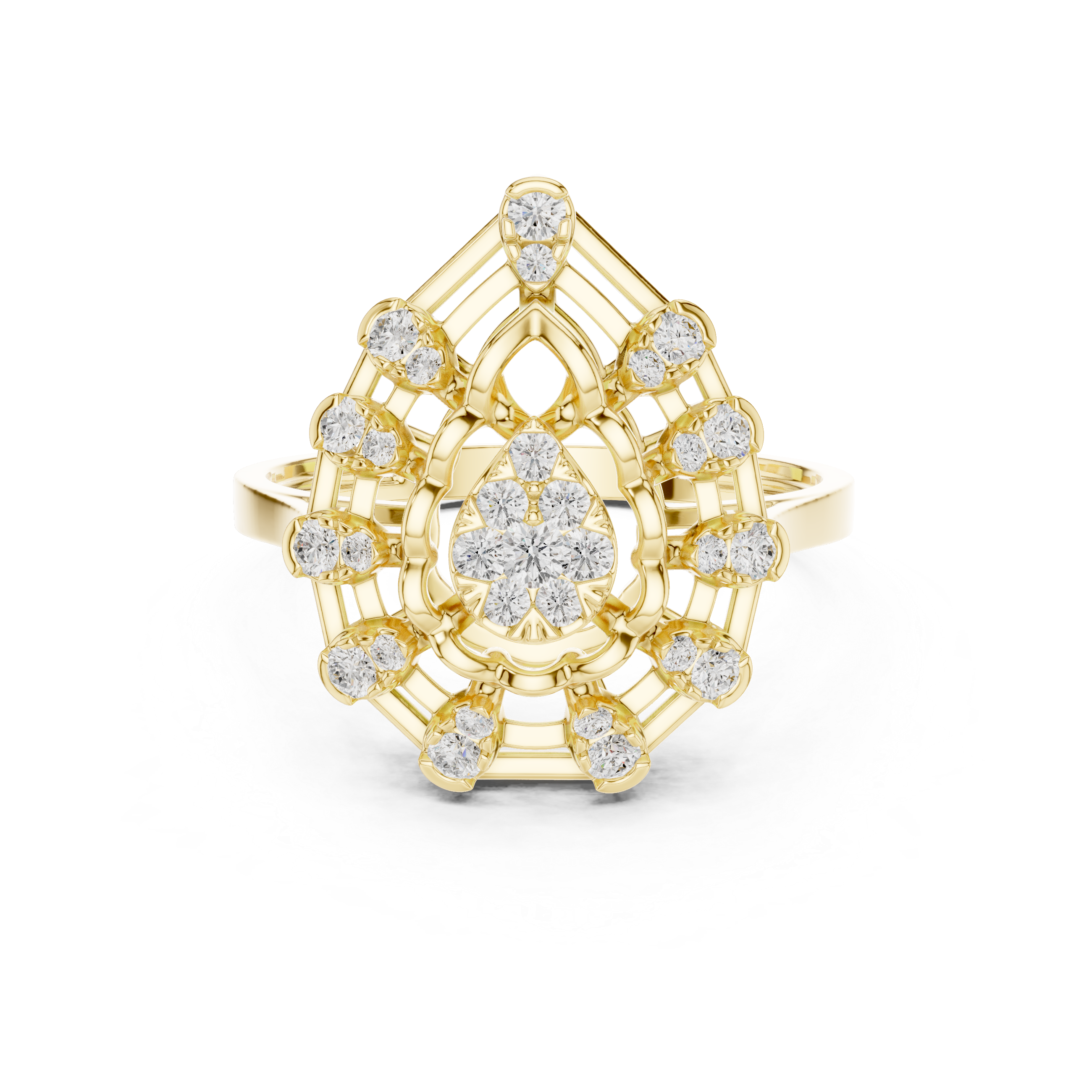 Horizon Bloom Lab Grown Diamond Ring