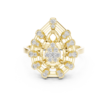 Horizon Bloom Lab Grown Diamond Ring