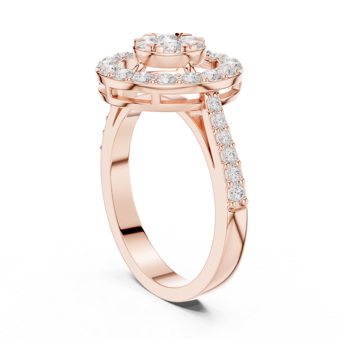 Ocean Whisper Lab Grown Diamond Ring