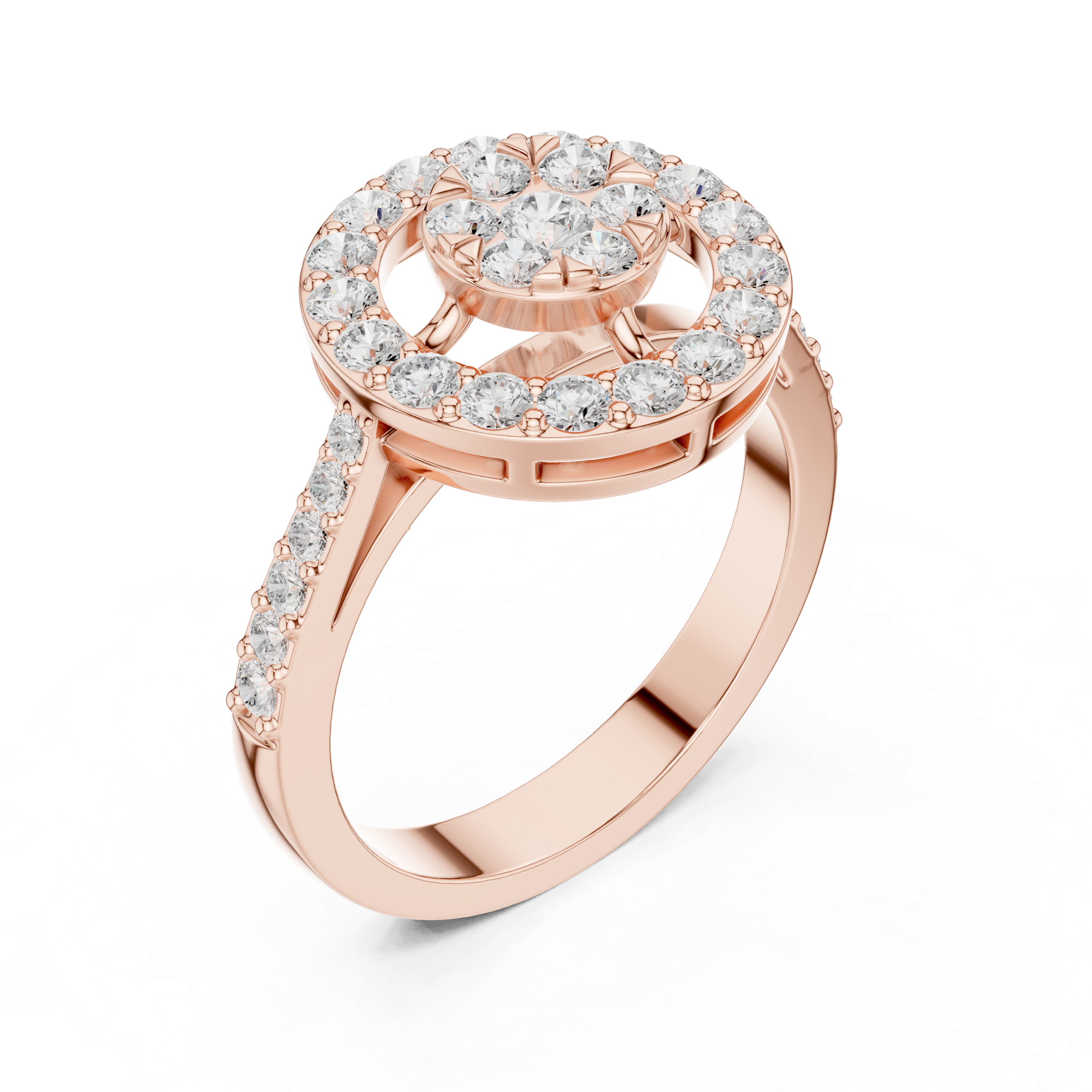 Ocean Whisper Lab Grown Diamond Ring