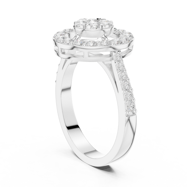 Ocean Whisper Lab Grown Diamond Ring