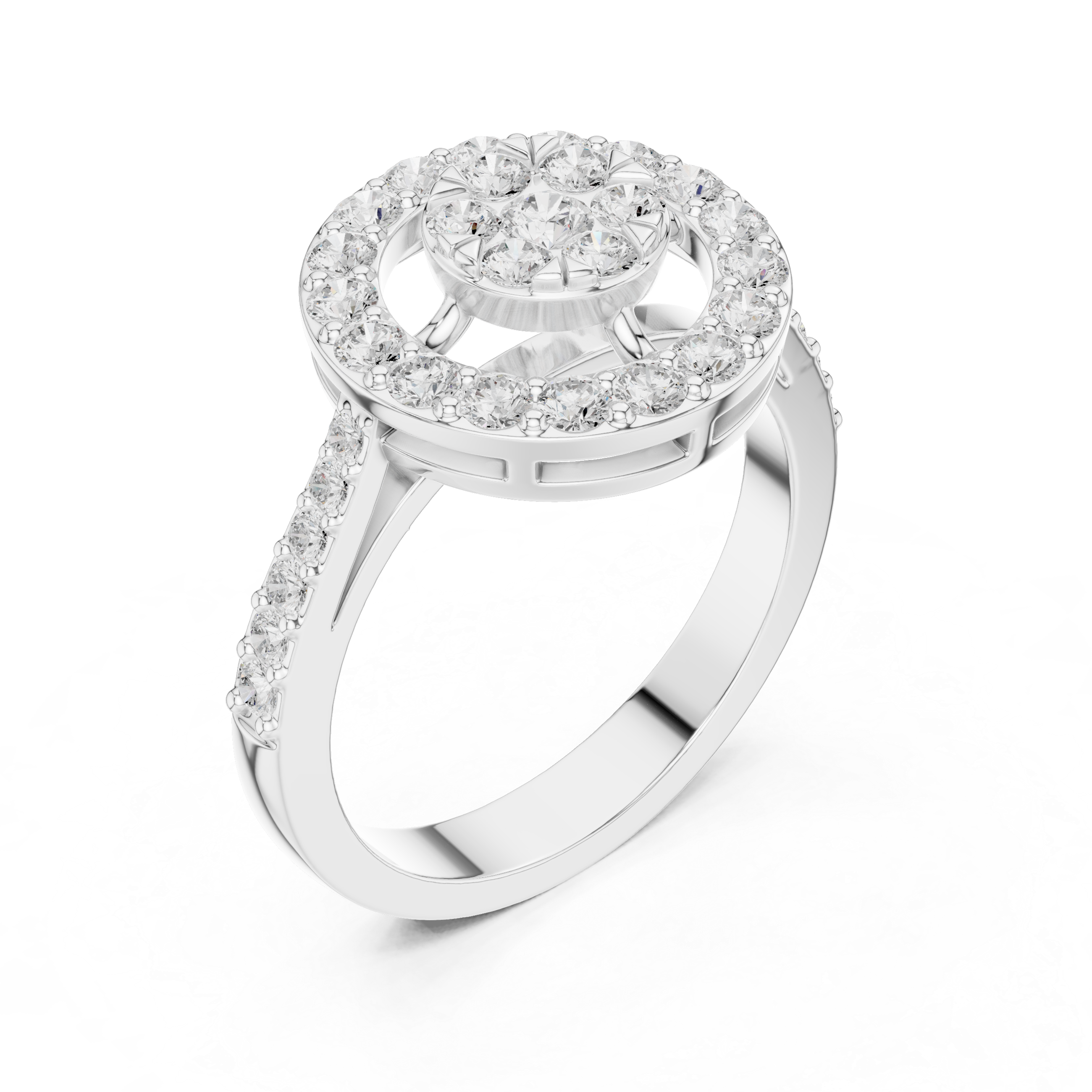 Ocean Whisper Lab Grown Diamond Ring