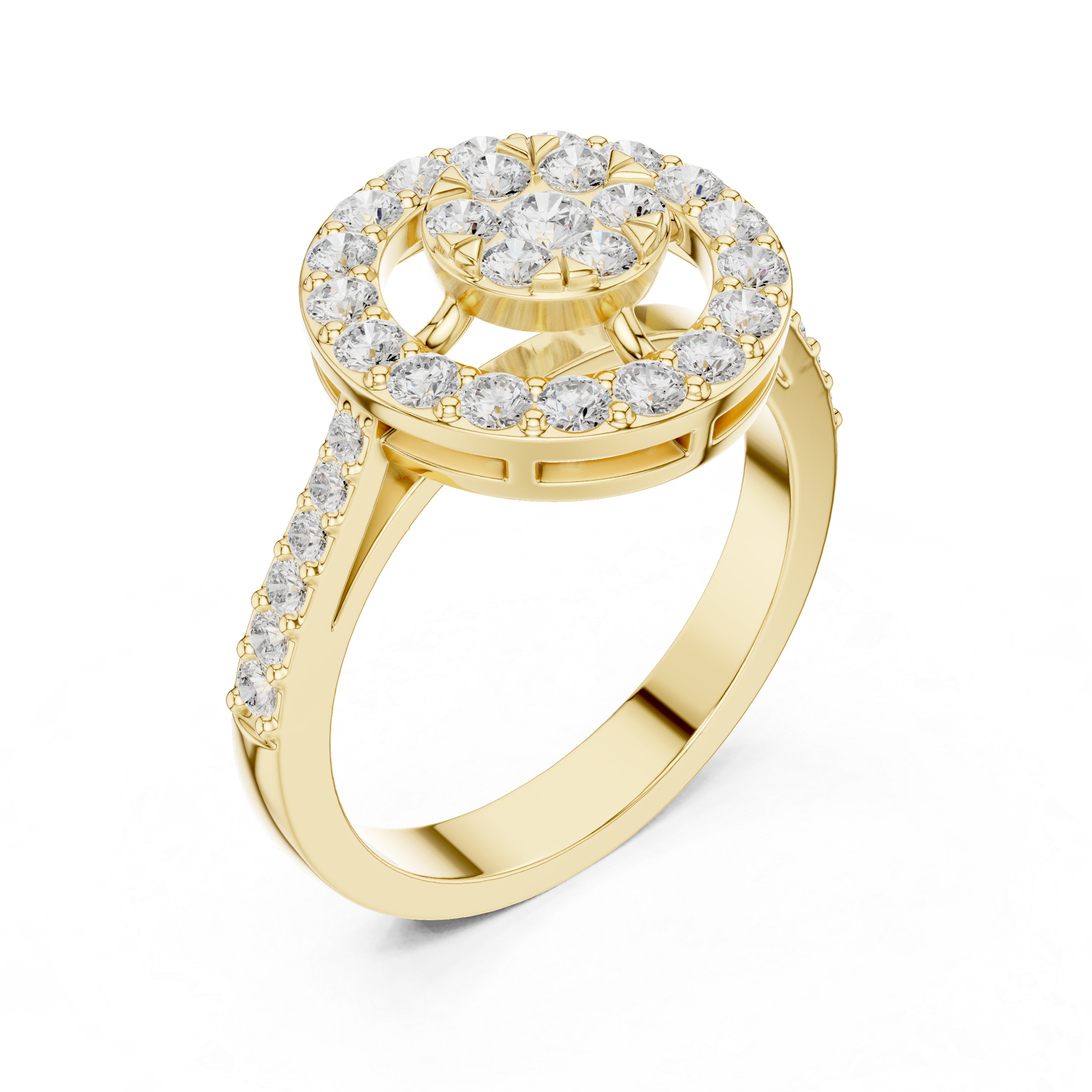 Ocean Whisper Lab Grown Diamond Ring