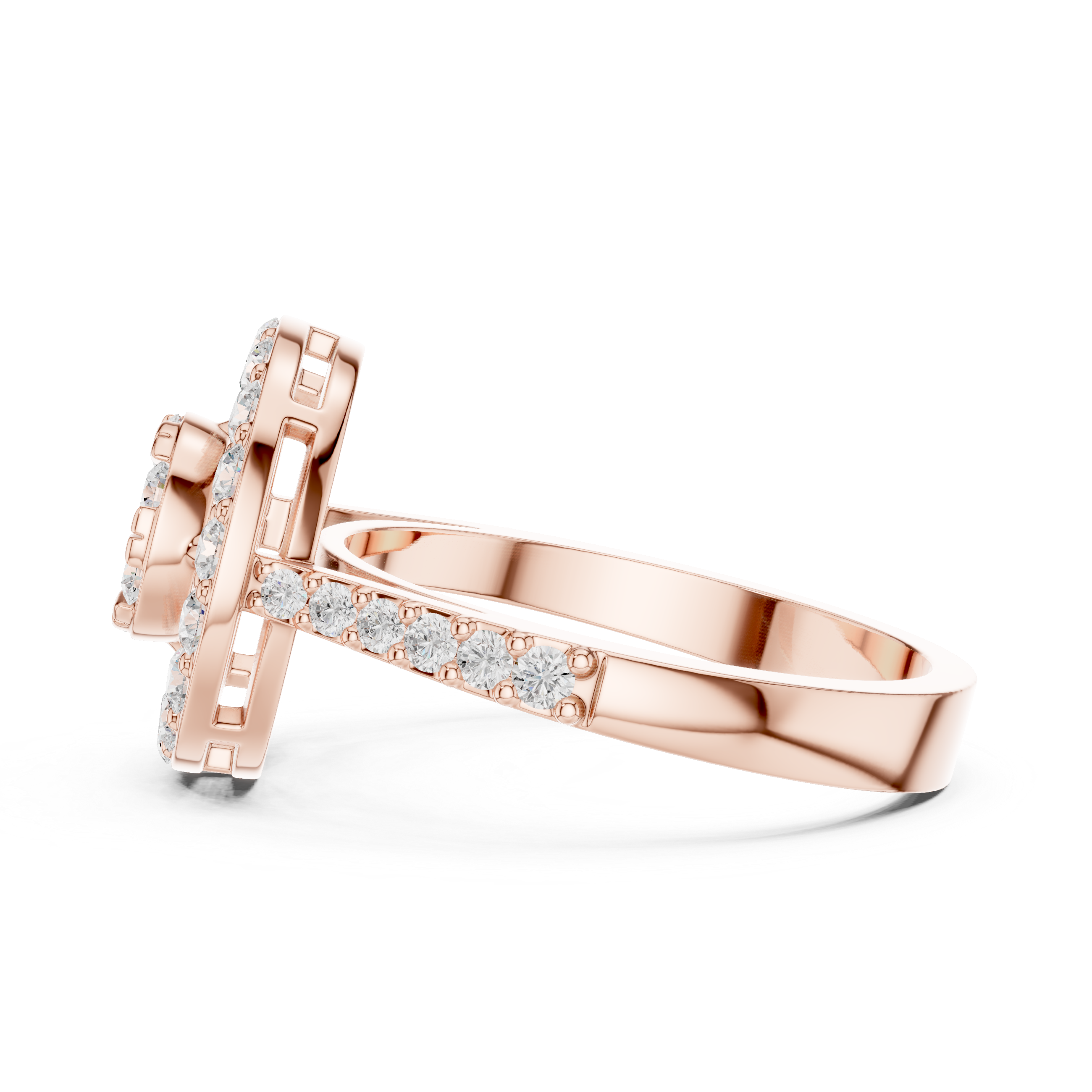 Ocean Whisper Lab Grown Diamond Ring