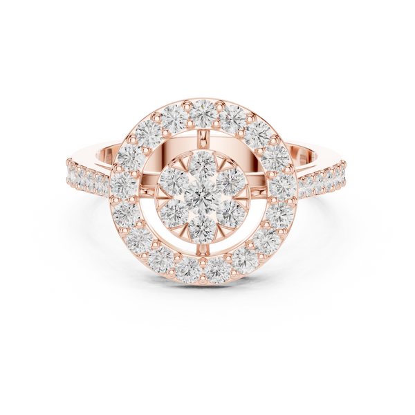Ocean Whisper Lab Grown Diamond Ring
