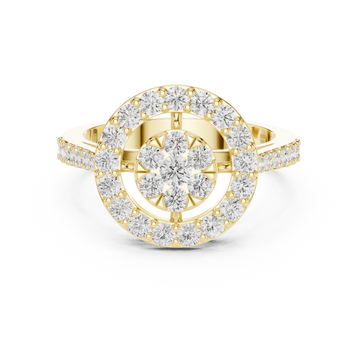 Ocean Whisper Lab Grown Diamond Ring