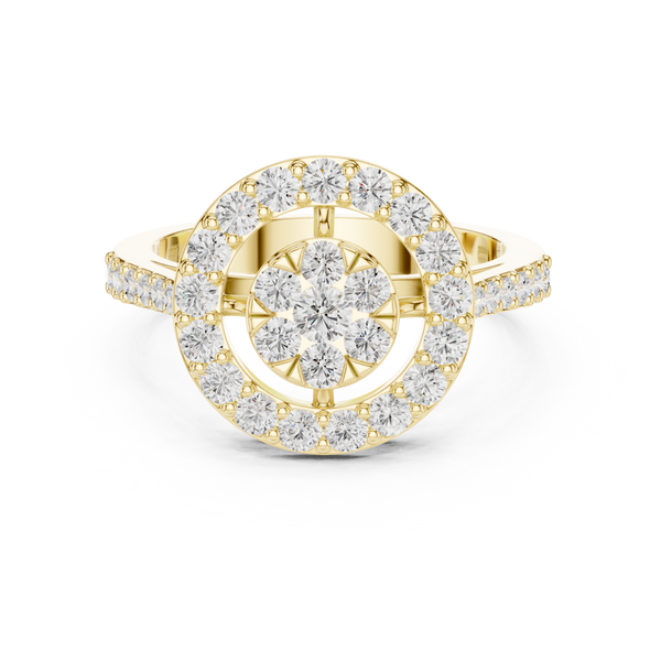 Ocean Whisper Lab Grown Diamond Ring