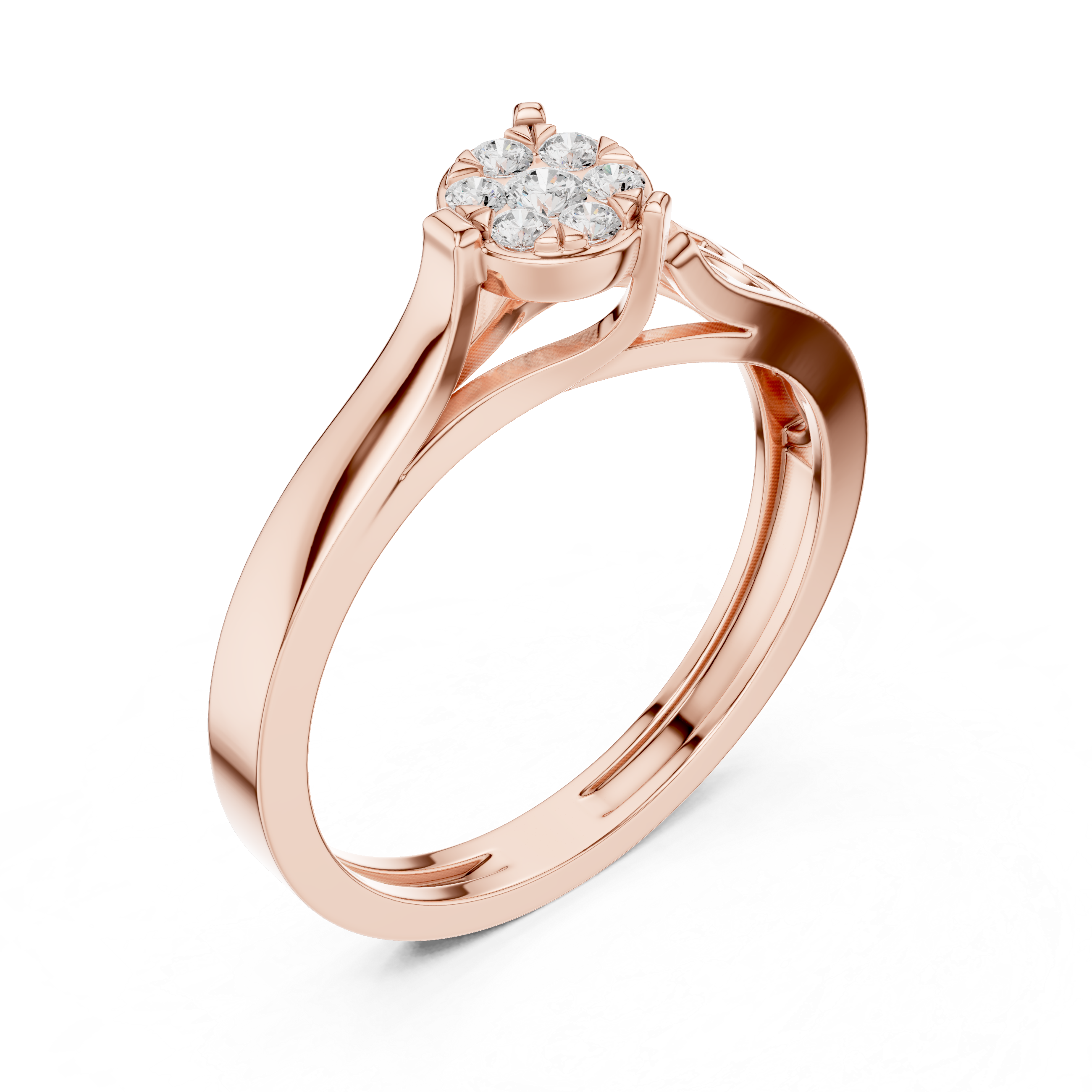 Starfall Harmony Lab Grown Diamond Ring
