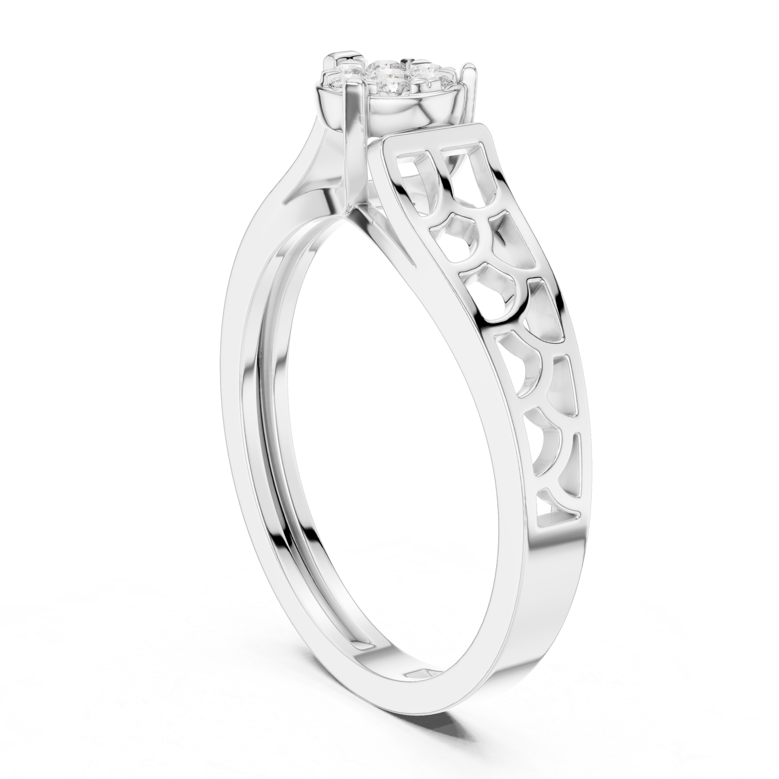 Starfall Harmony Lab Grown Diamond Ring