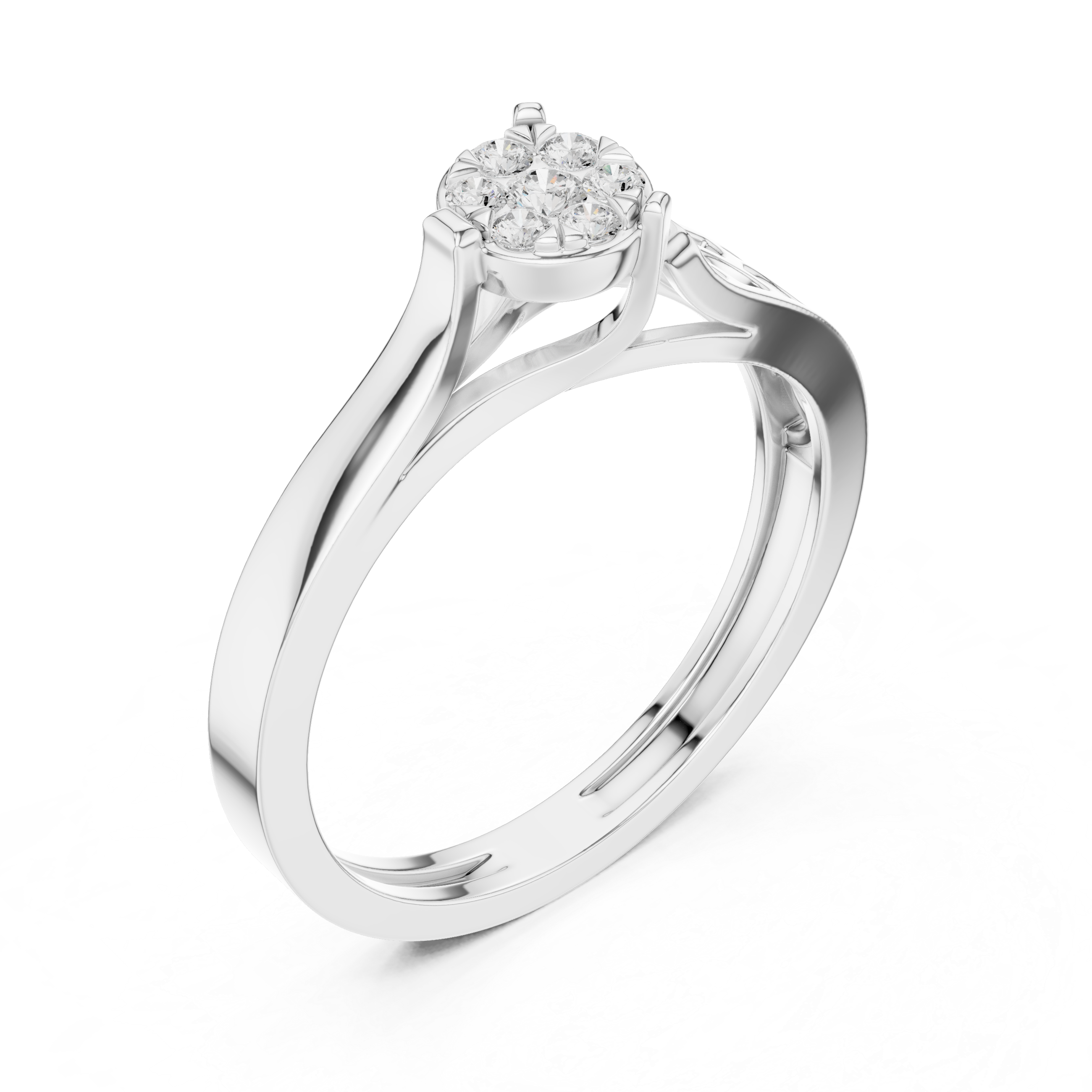 Starfall Harmony Lab Grown Diamond Ring