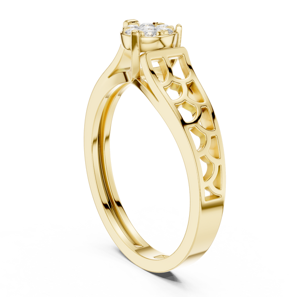 Starfall Harmony Lab Grown Diamond Ring