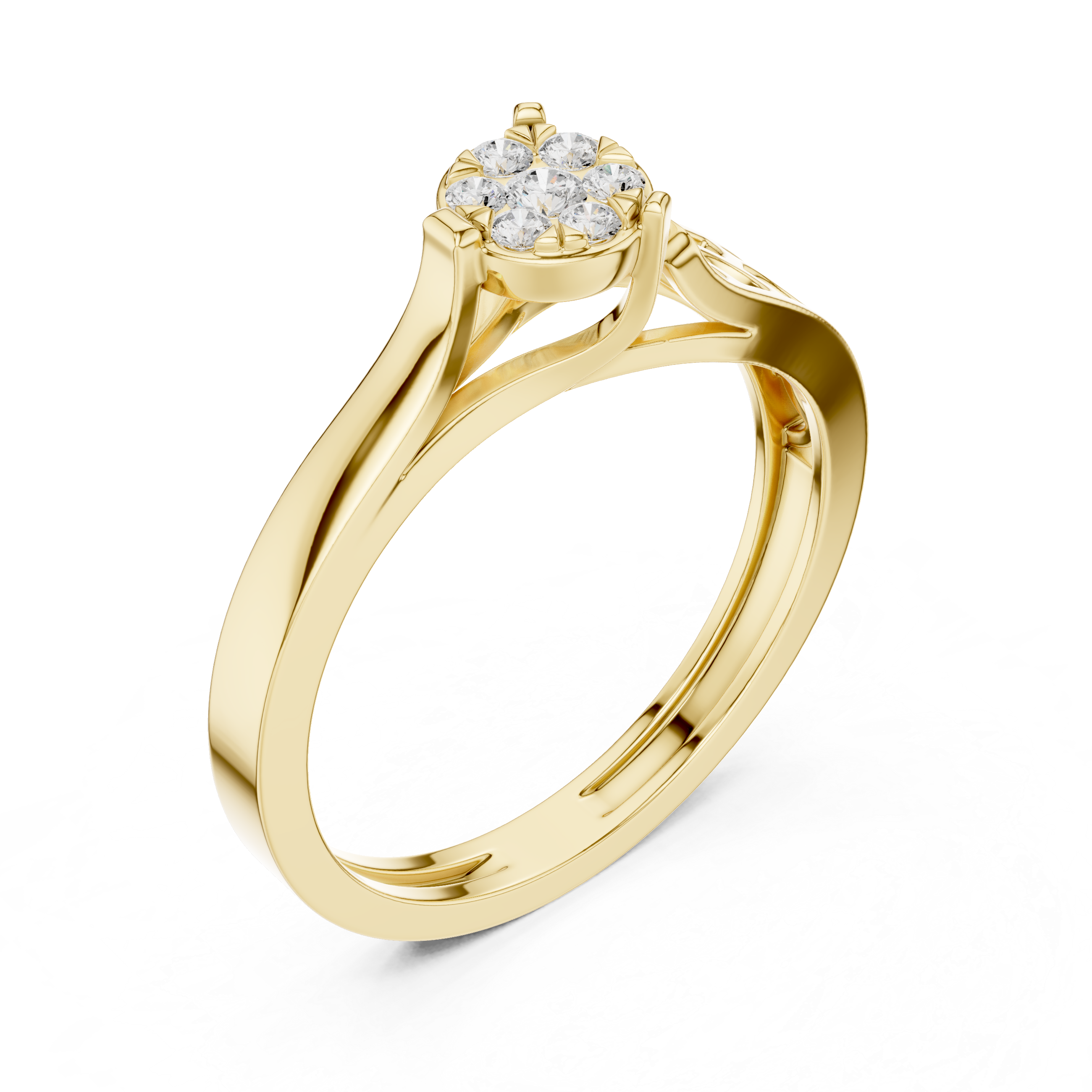 Starfall Harmony Lab Grown Diamond Ring