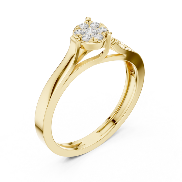 Starfall Harmony Lab Grown Diamond Ring