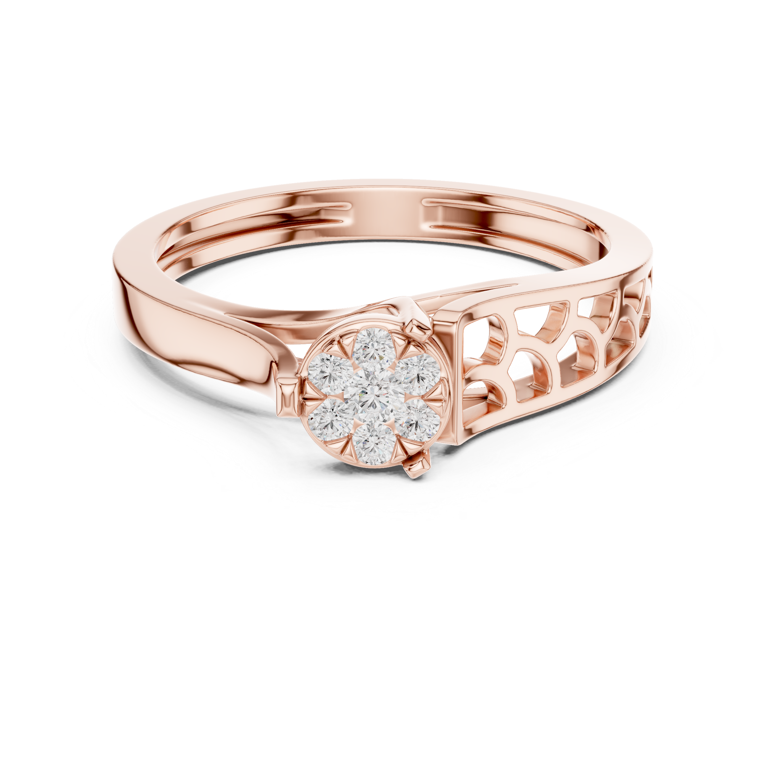 Starfall Harmony Lab Grown Diamond Ring
