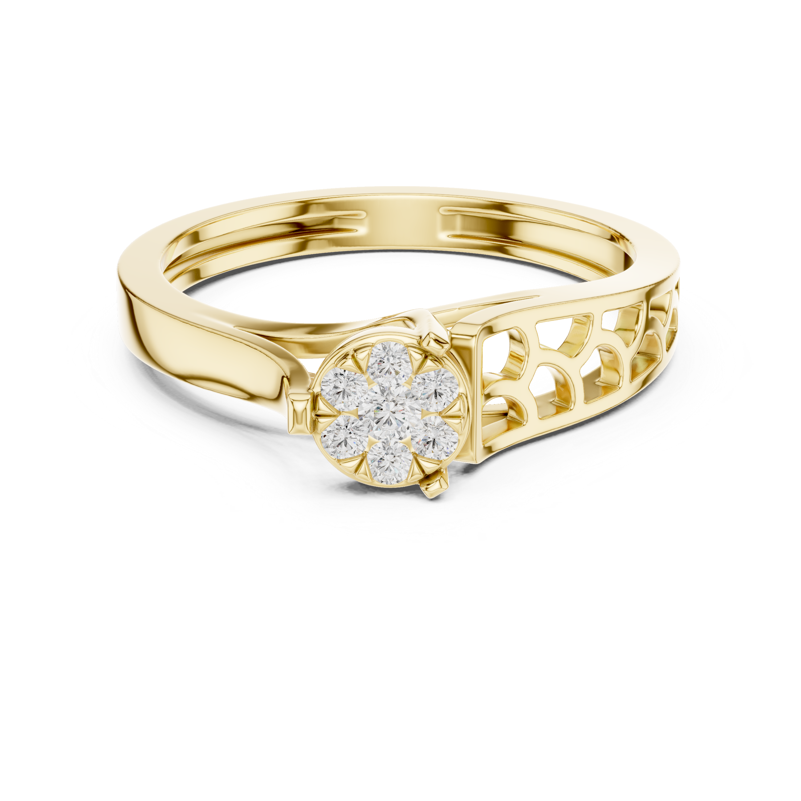 Starfall Harmony Lab Grown Diamond Ring