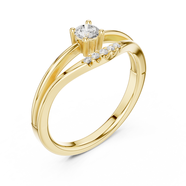 Ivory Haven Lab Grown Diamond Ring