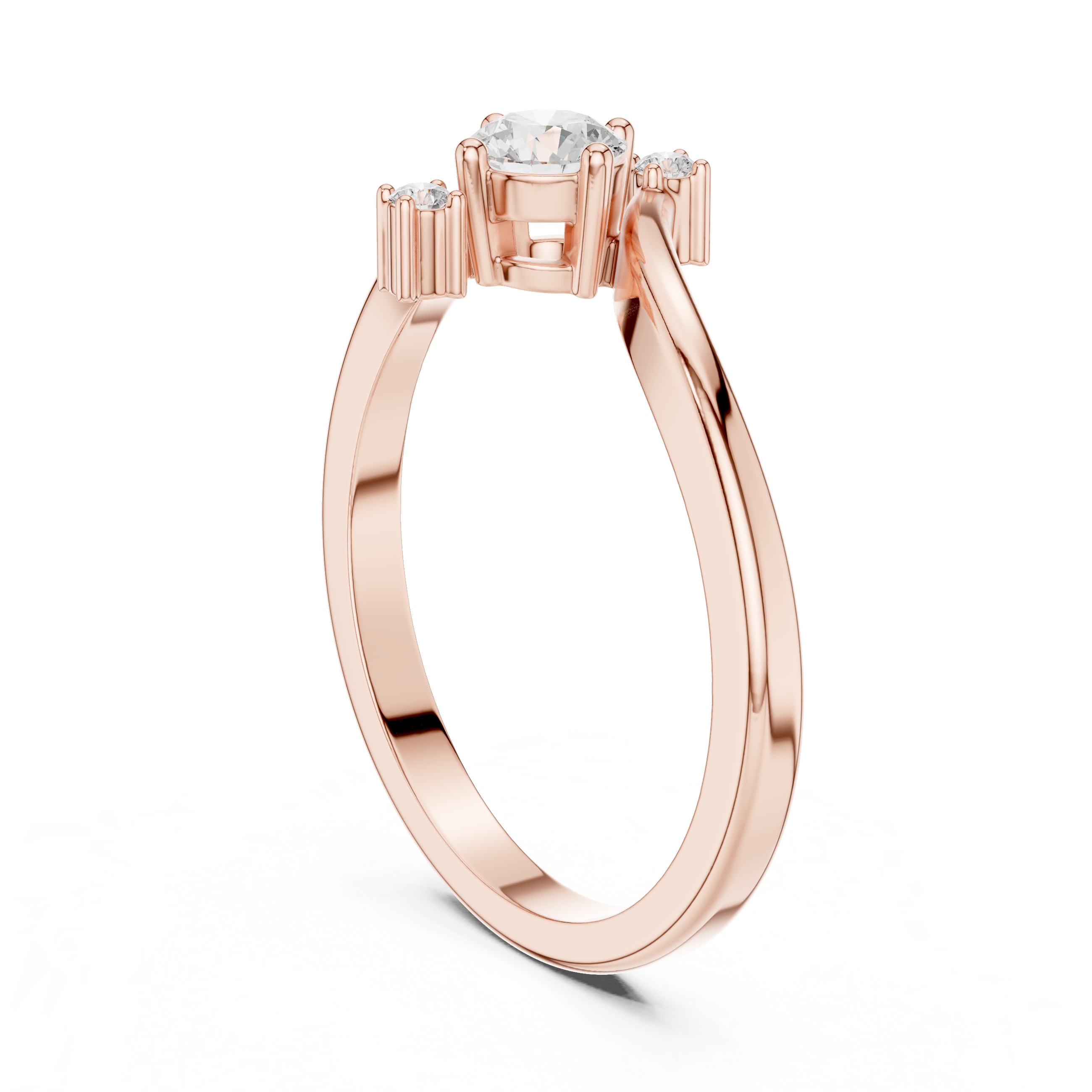 Amber Haven Lab Grown Diamond Ring