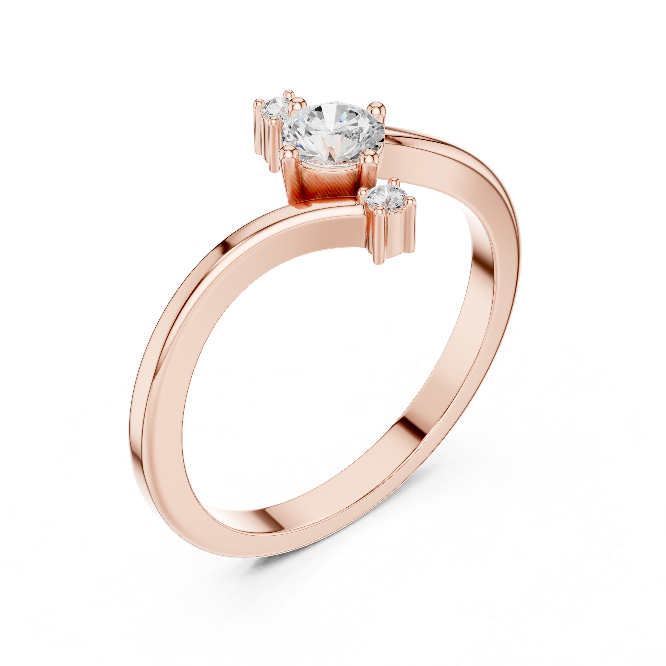 Amber Haven Lab Grown Diamond Ring