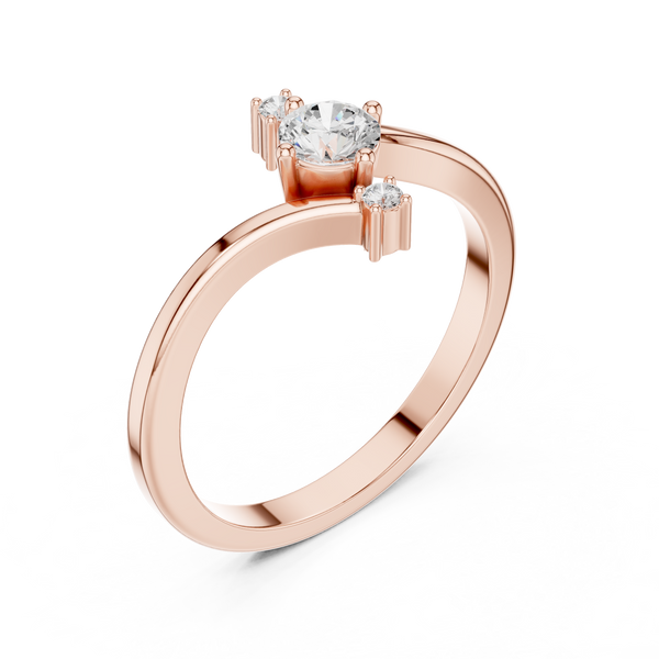 Amber Haven Lab Grown Diamond Ring