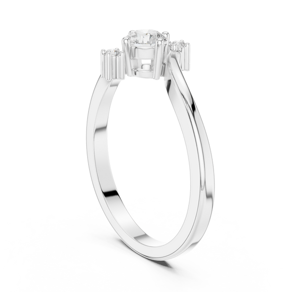 Amber Haven Lab Grown Diamond Ring