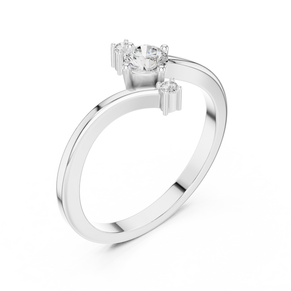 Amber Haven Lab Grown Diamond Ring
