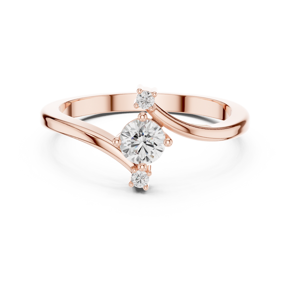 Amber Haven Lab Grown Diamond Ring