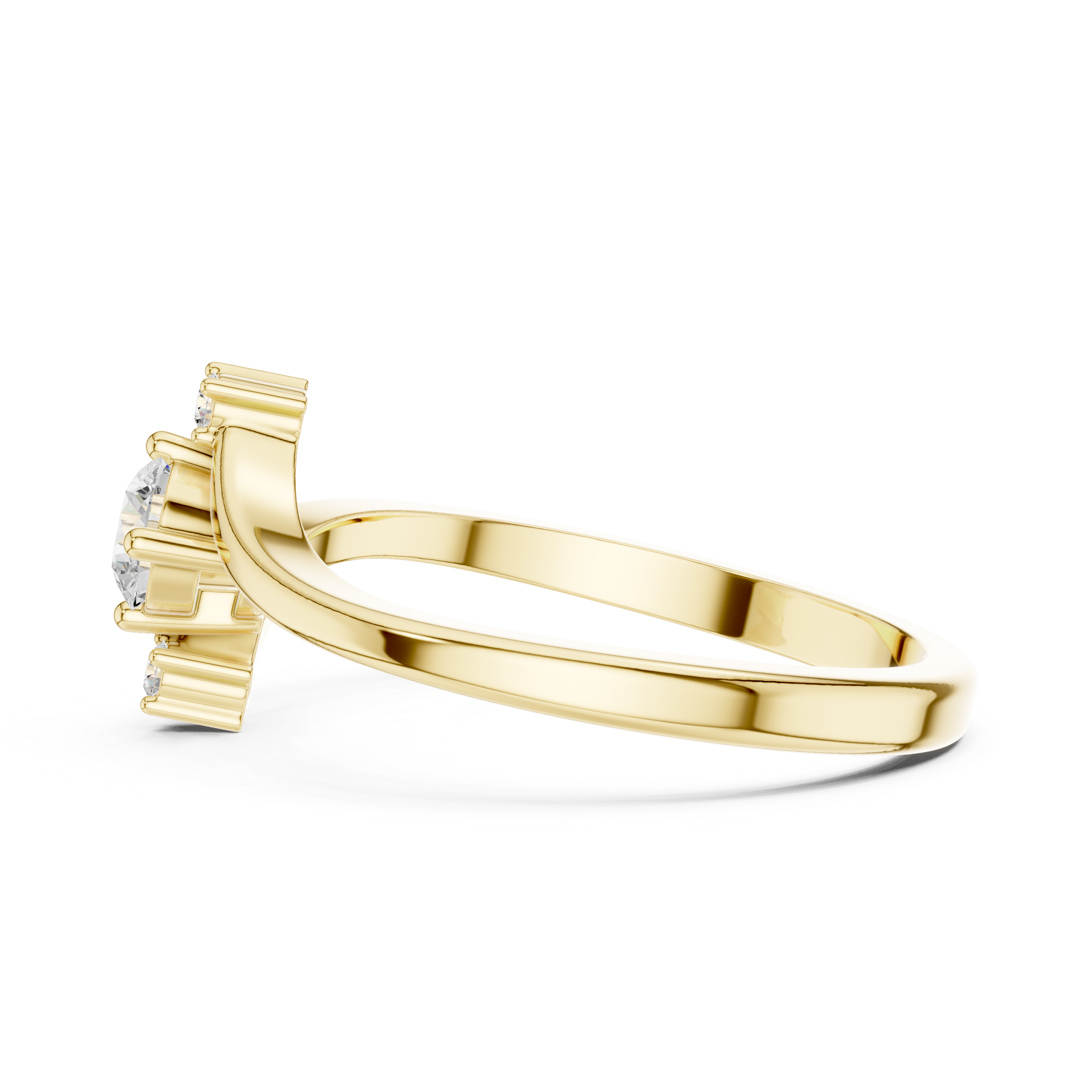 Amber Haven Lab Grown Diamond Ring
