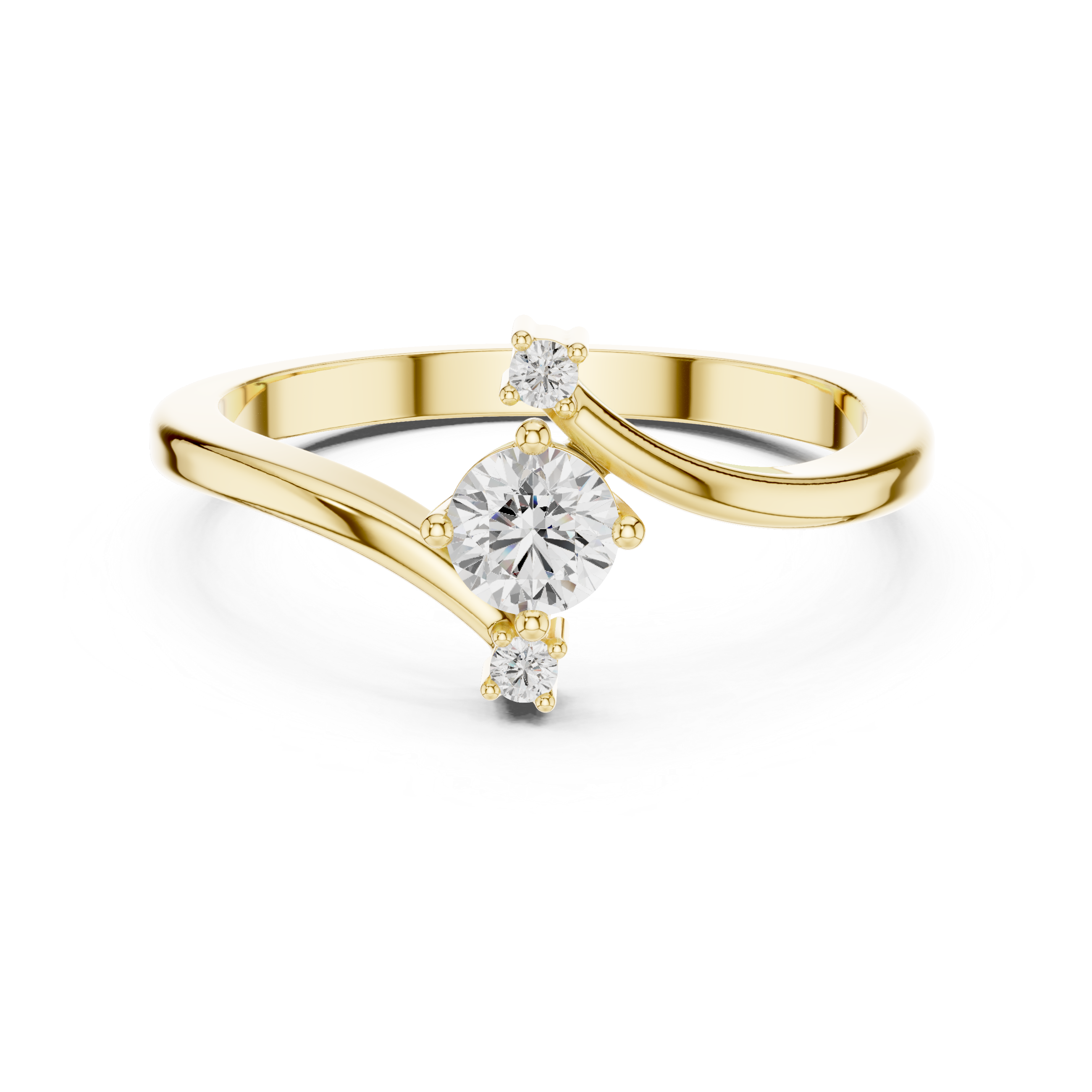 Amber Haven Lab Grown Diamond Ring