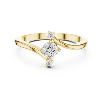 Amber Haven Lab Grown Diamond Ring