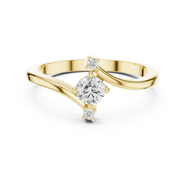 Amber Haven Lab Grown Diamond Ring
