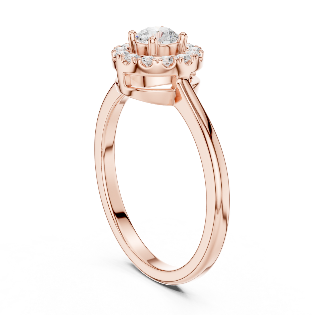 Cinnamon Glow Lab Grown Diamond Ring