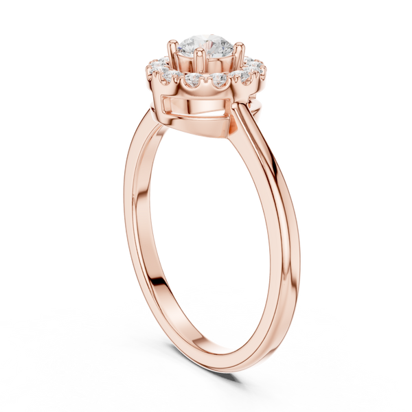 Cinnamon Glow Lab Grown Diamond Ring