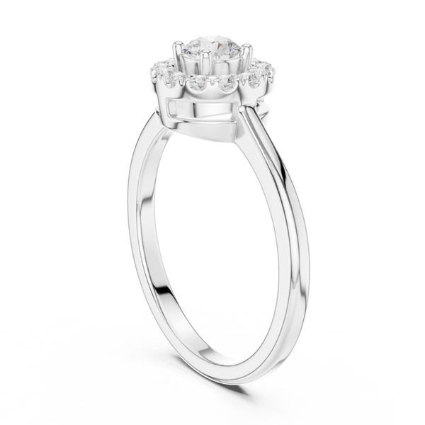 Cinnamon Glow Lab Grown Diamond Ring