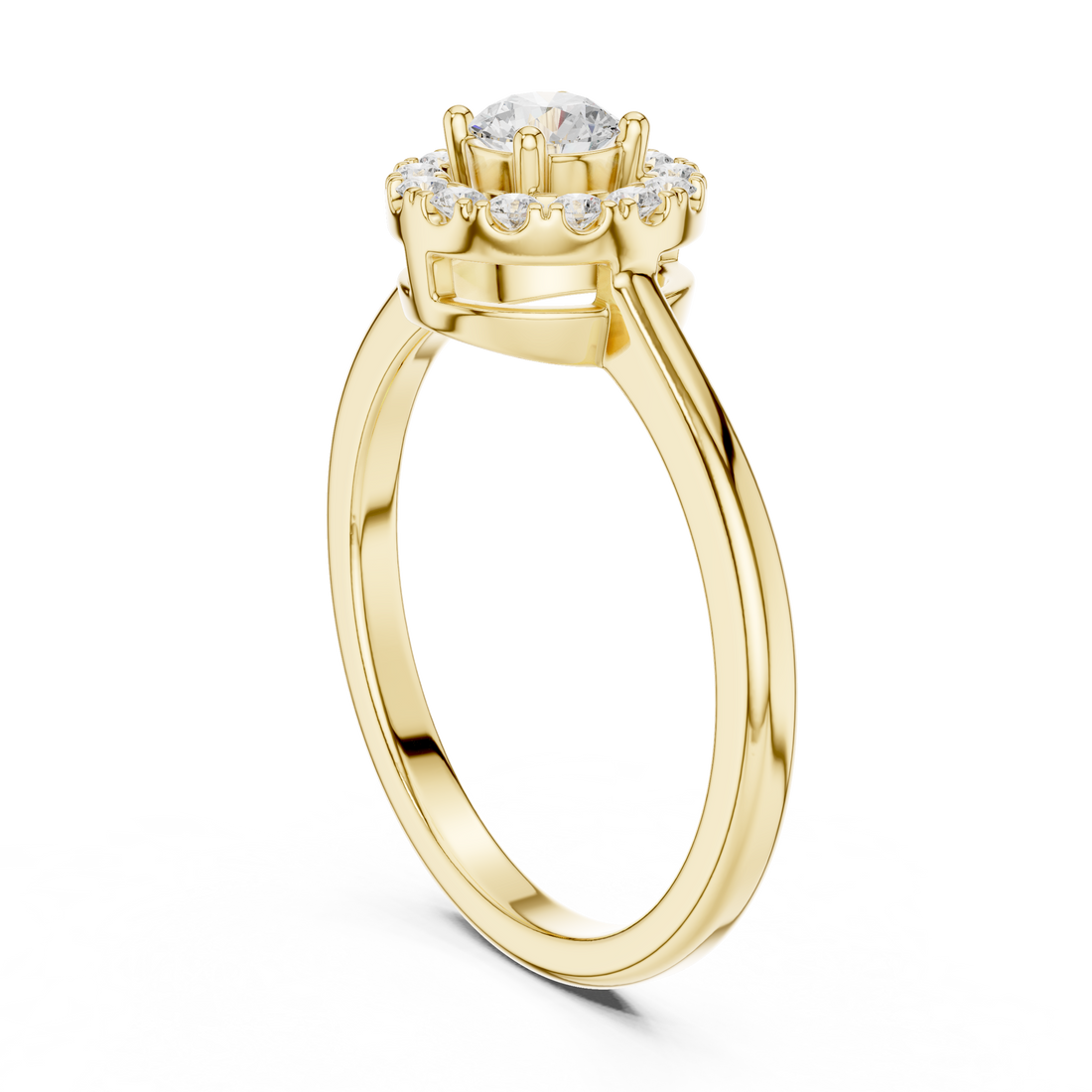 Cinnamon Glow Lab Grown Diamond Ring