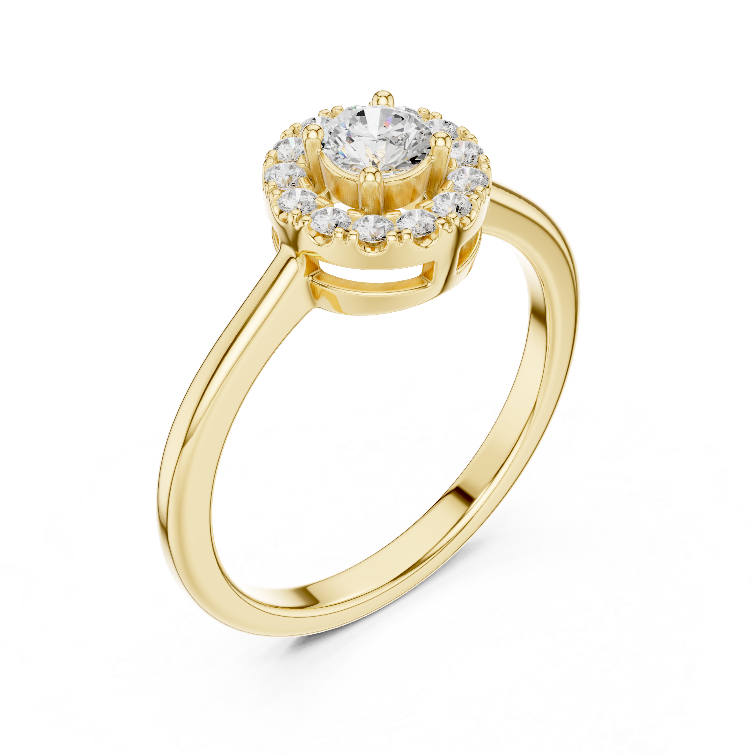 Cinnamon Glow Lab Grown Diamond Ring