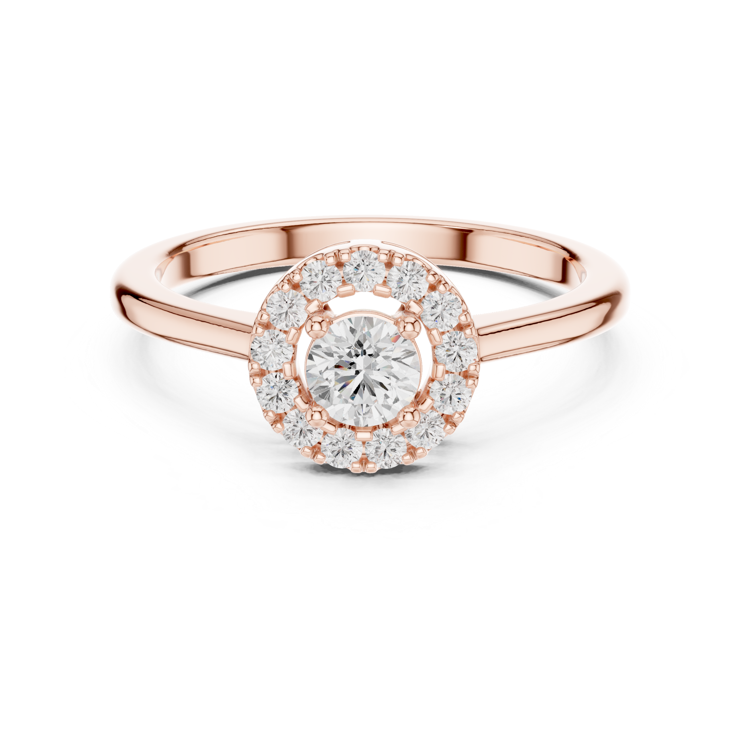 Cinnamon Glow Lab Grown Diamond Ring