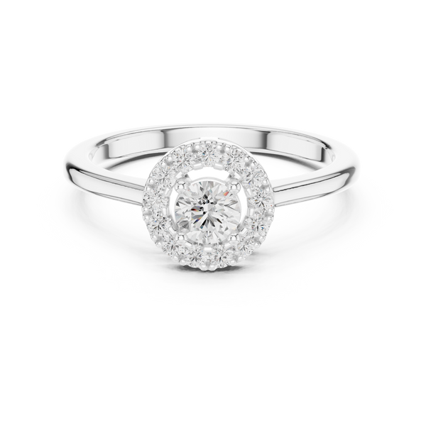 Cinnamon Glow Lab Grown Diamond Ring