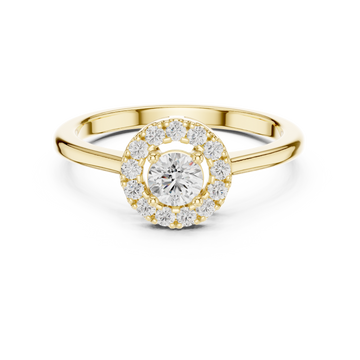 Cinnamon Glow Lab Grown Diamond Ring