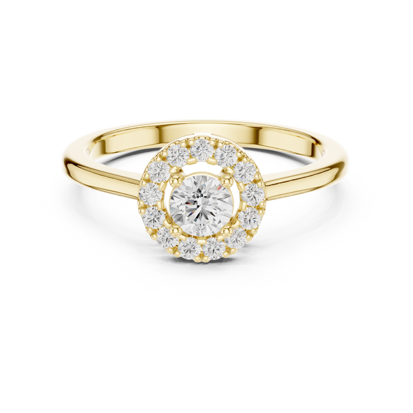 Cinnamon Glow Lab Grown Diamond Ring