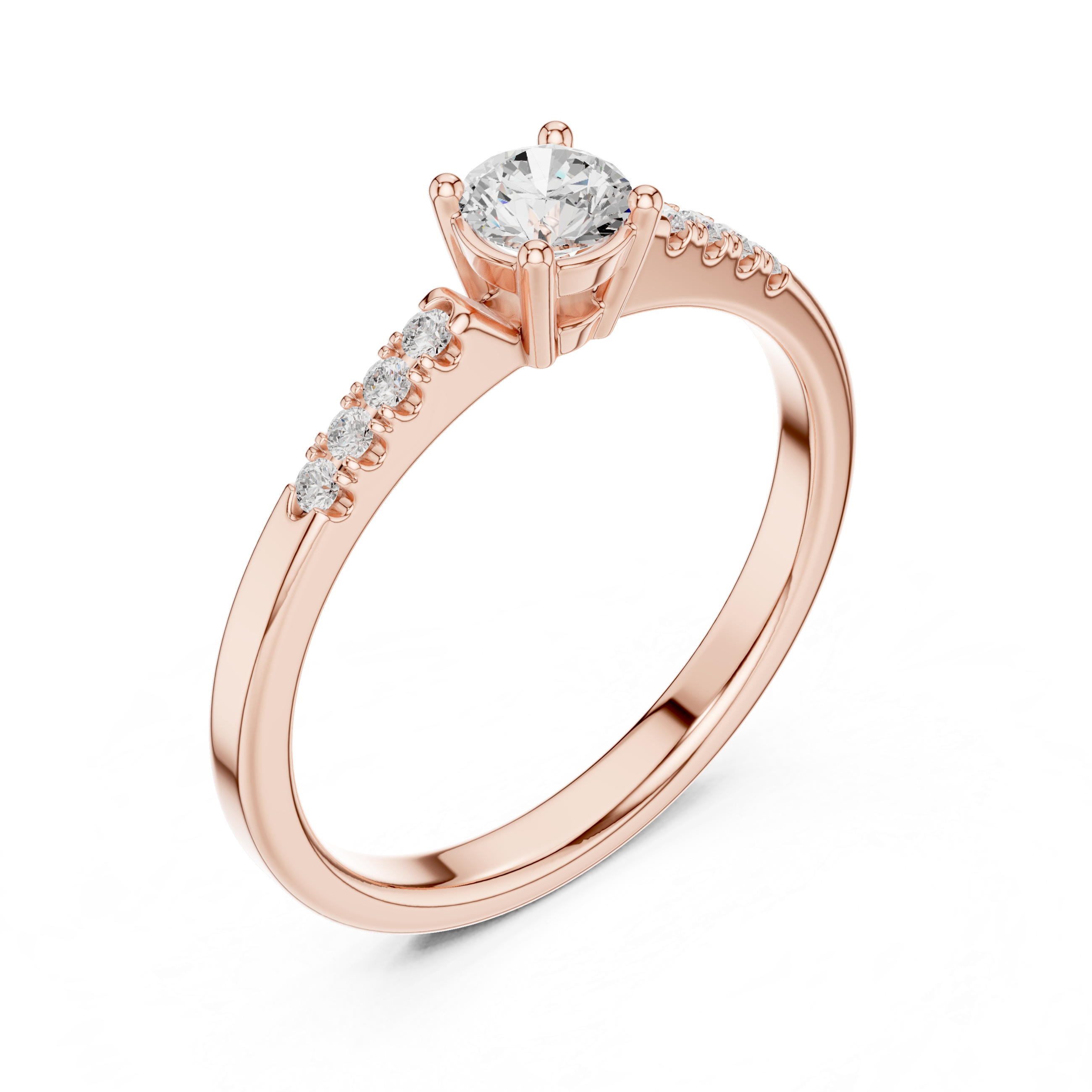 Garden Halo Lab Grown Diamond Ring