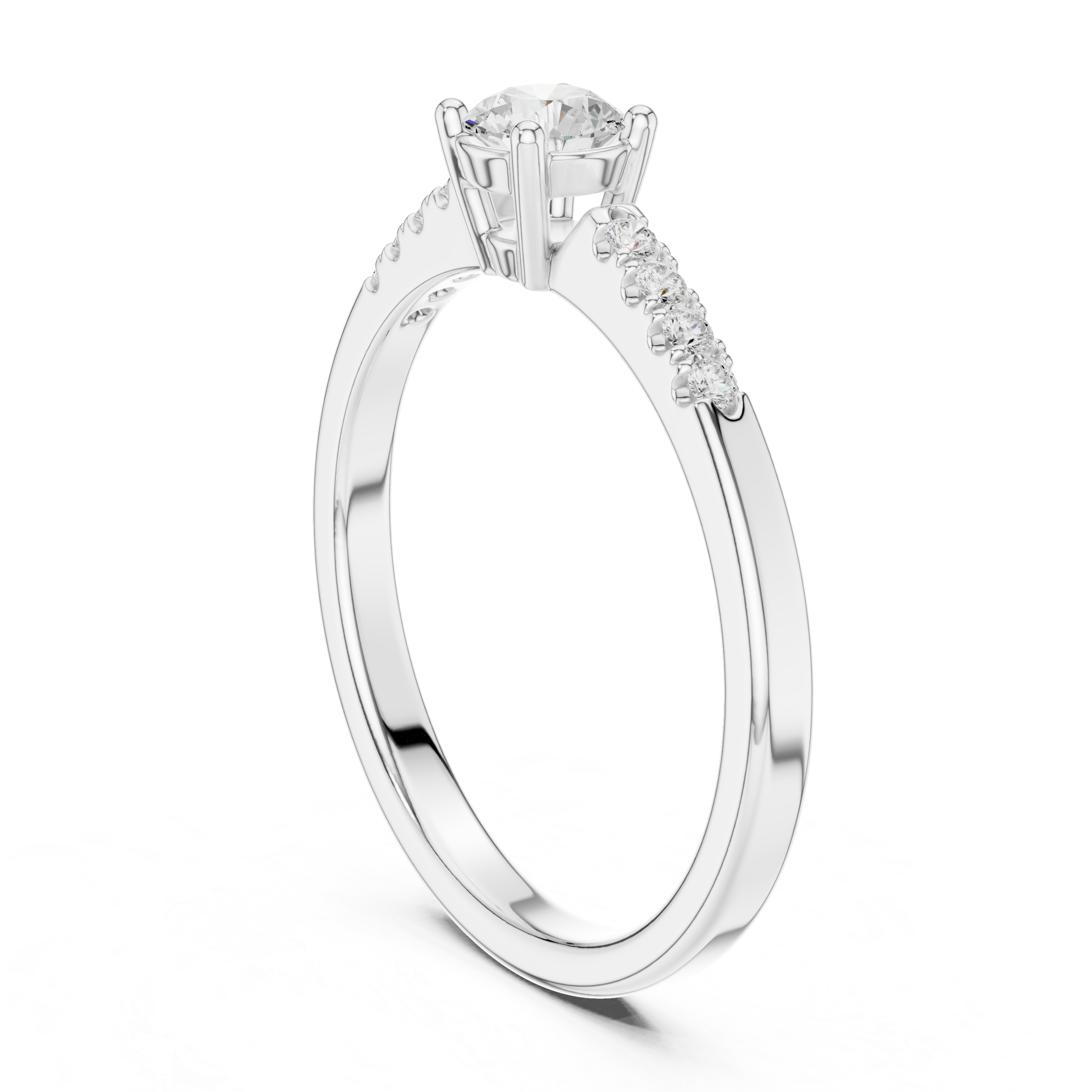 Garden Halo Lab Grown Diamond Ring