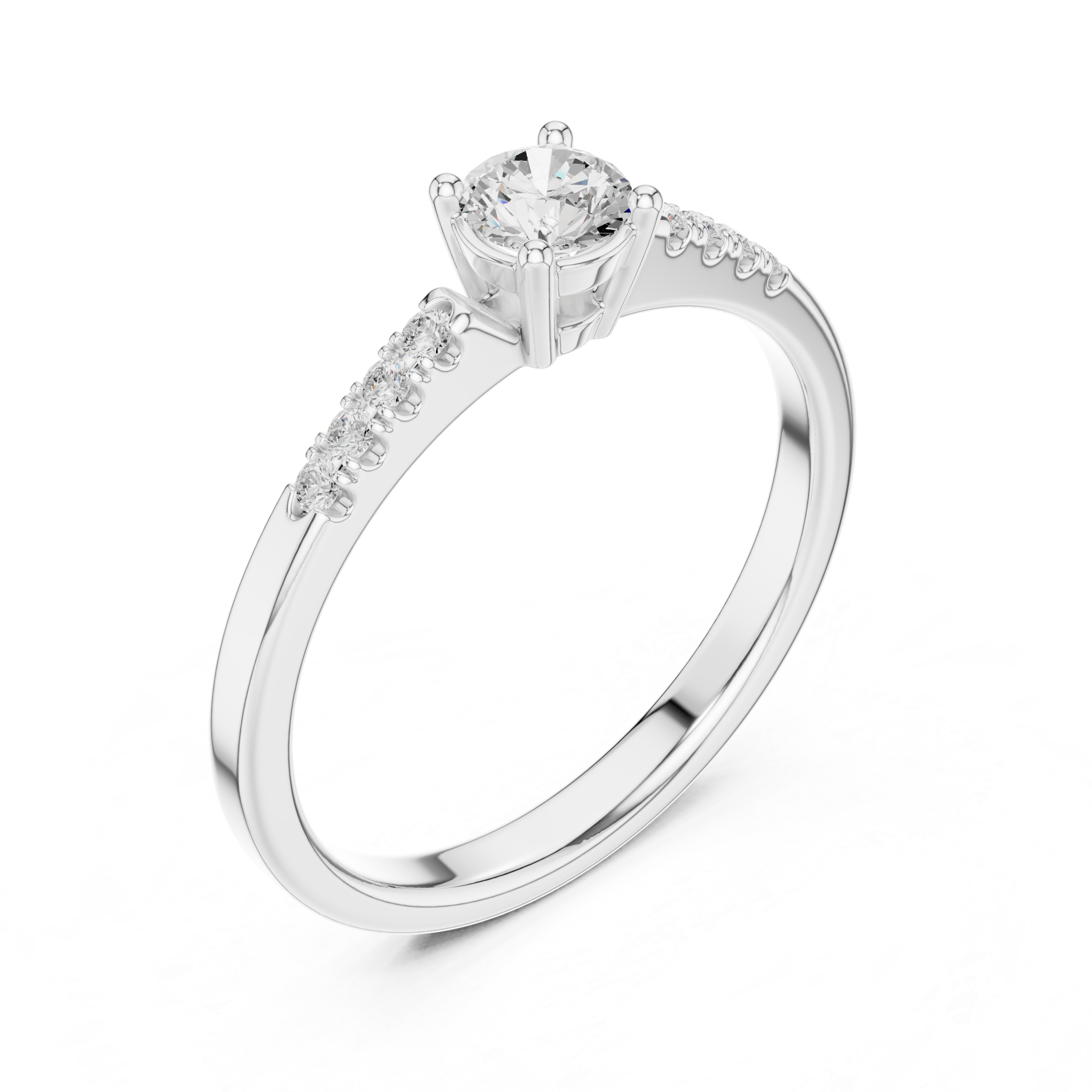 Garden Halo Lab Grown Diamond Ring