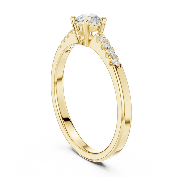 Garden Halo Lab Grown Diamond Ring