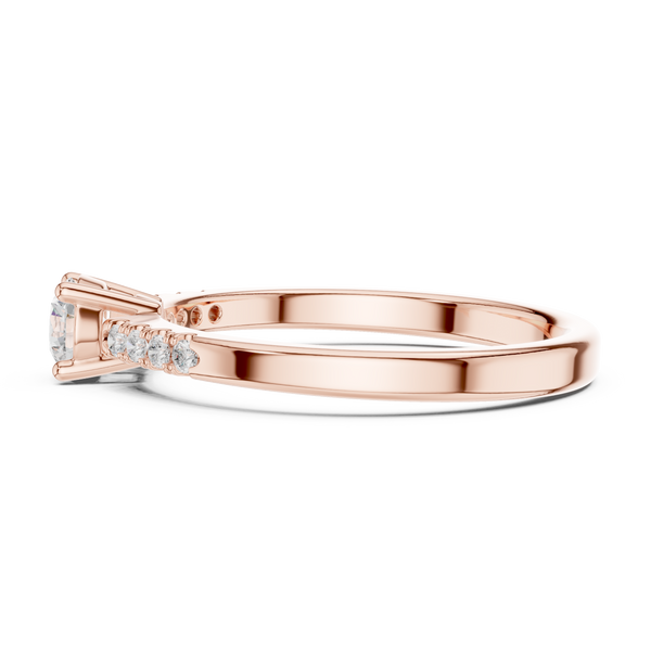 Garden Halo Lab Grown Diamond Ring