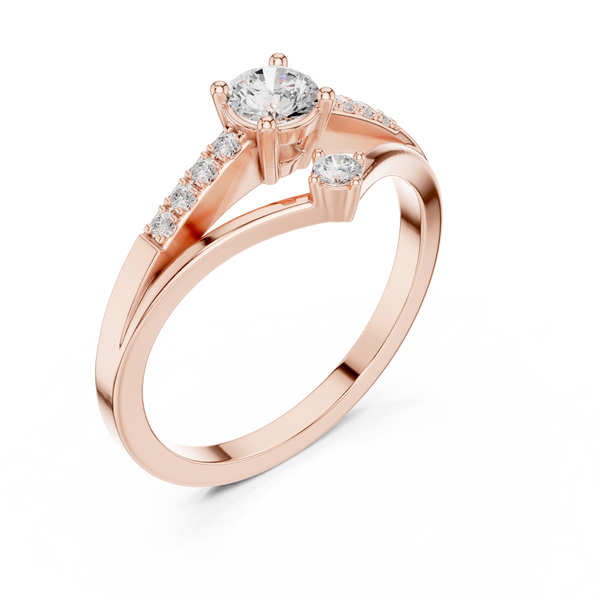 Skyline Aura Lab Grown Diamond Ring