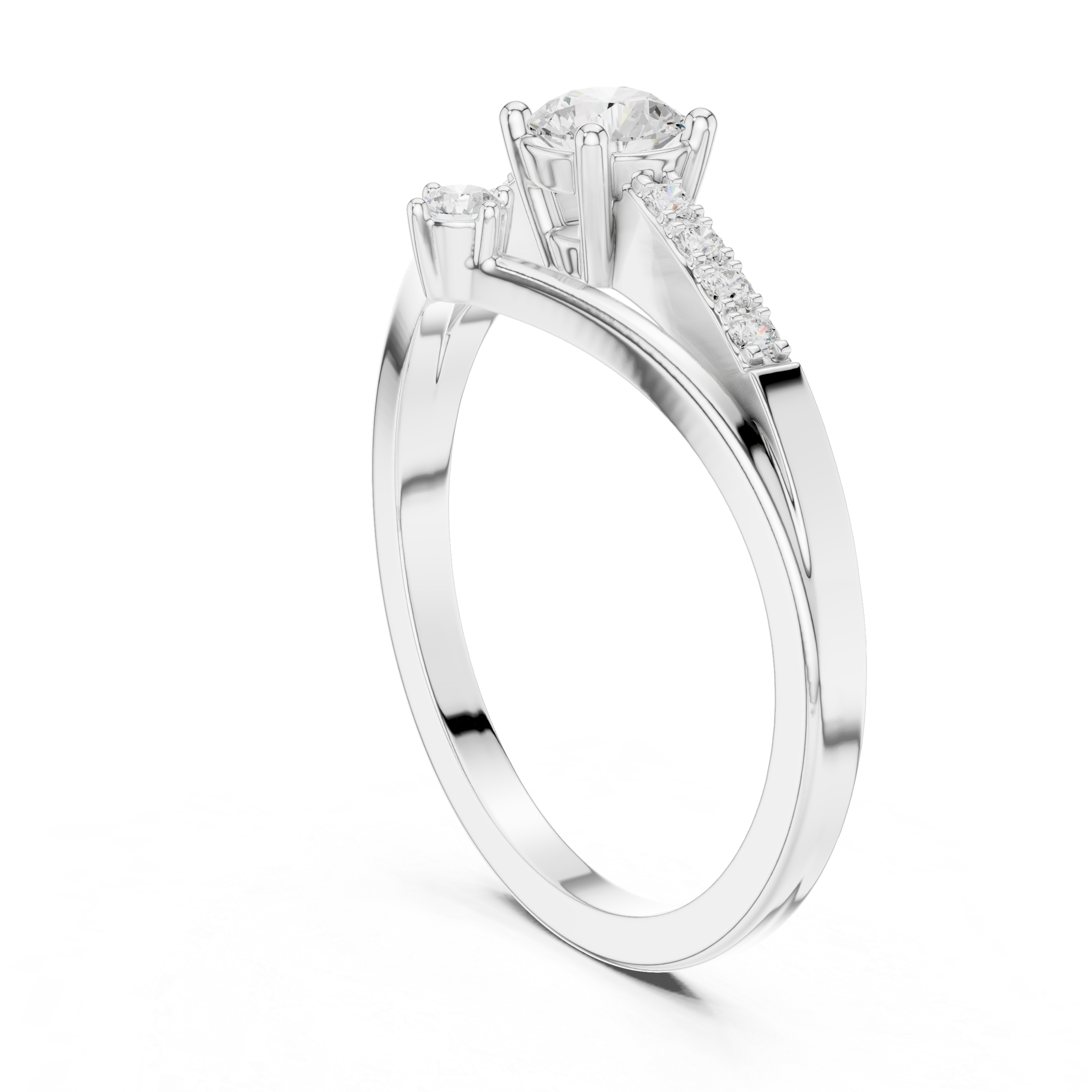 Skyline Aura Lab Grown Diamond Ring