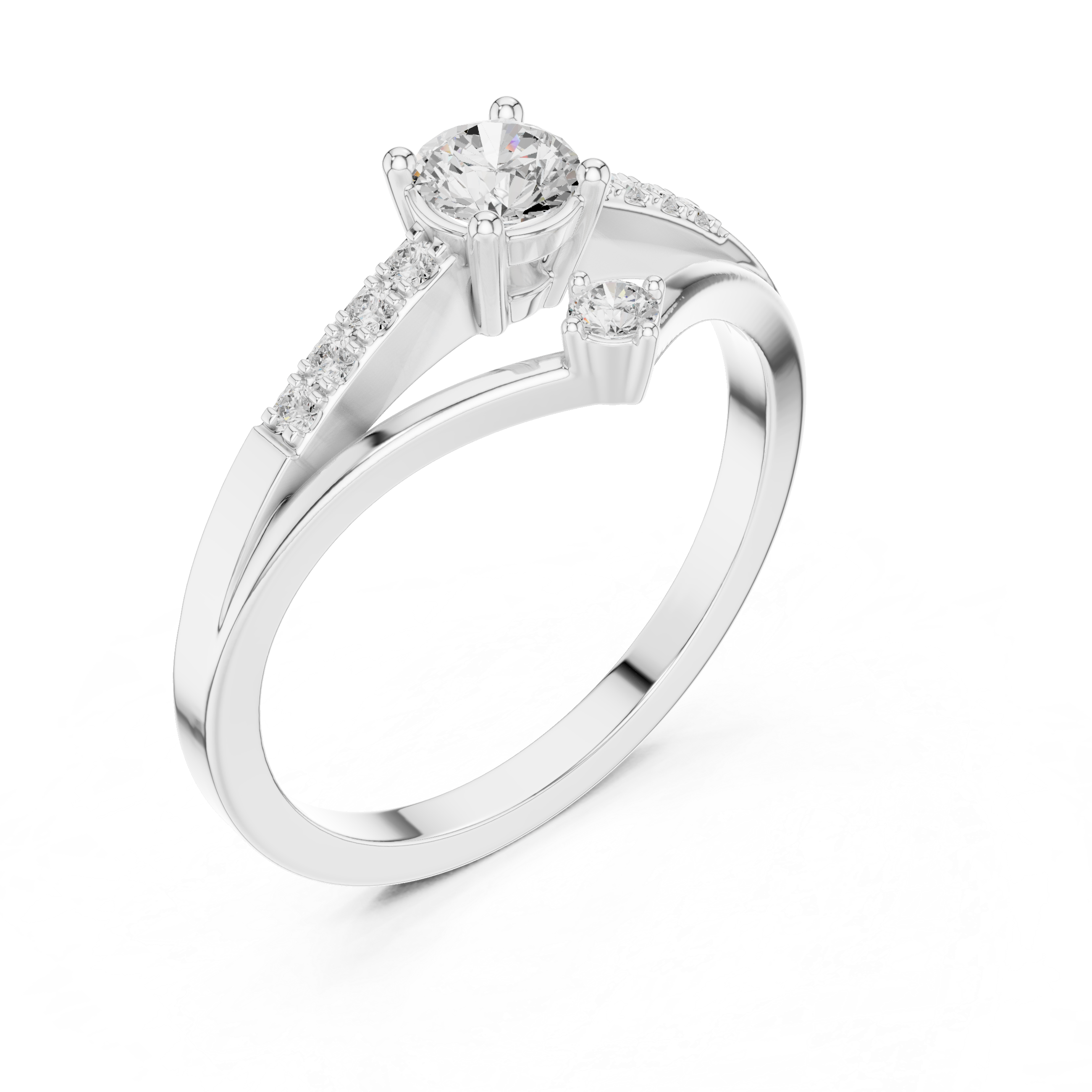 Skyline Aura Lab Grown Diamond Ring
