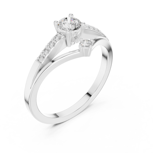 Skyline Aura Lab Grown Diamond Ring