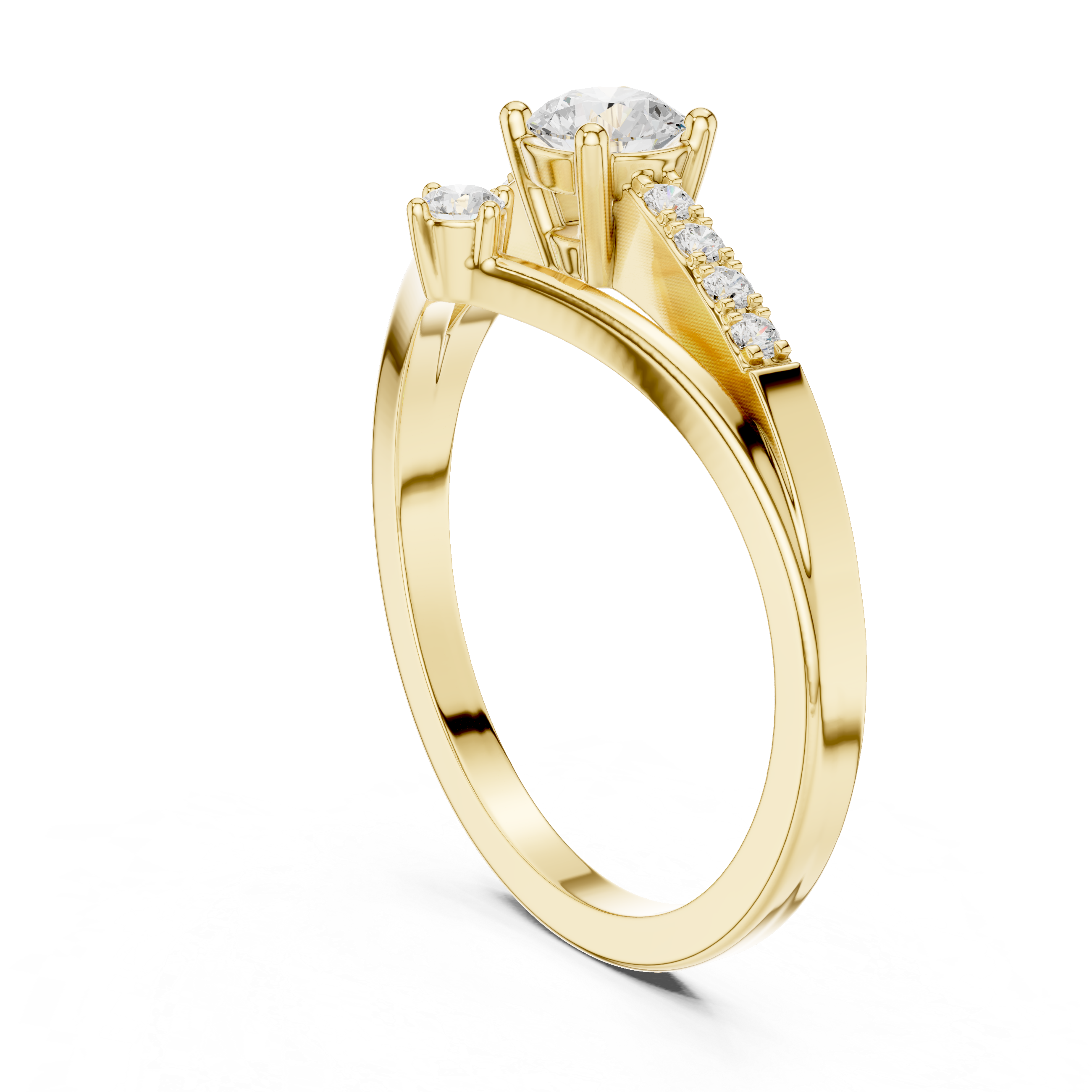 Skyline Aura Lab Grown Diamond Ring