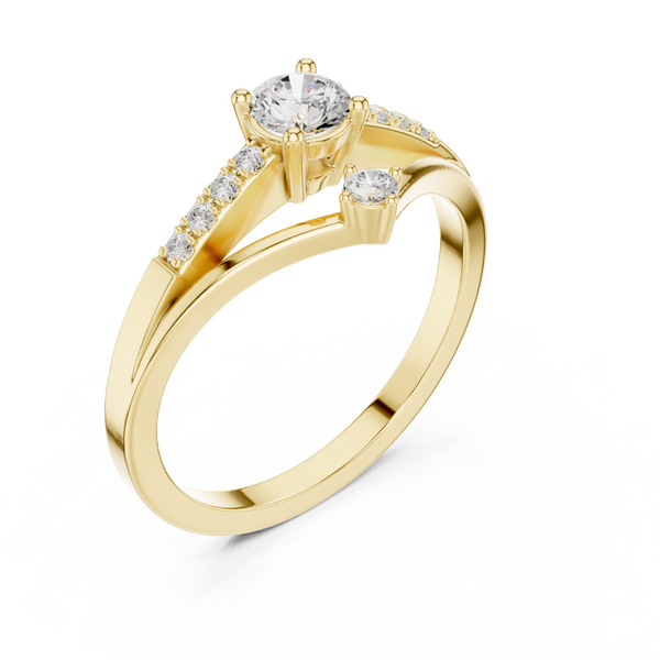 Skyline Aura Lab Grown Diamond Ring